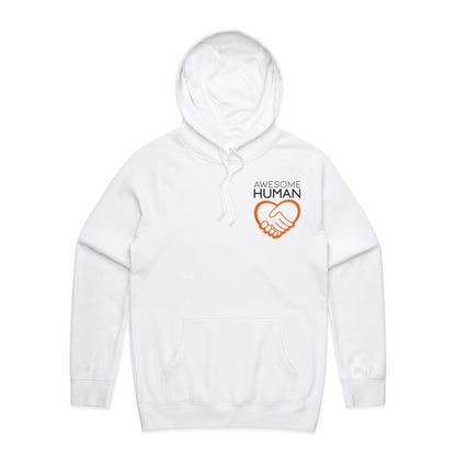 Start where you are do what you can Hoodie white front