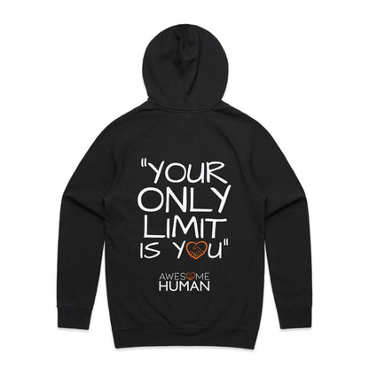 Your only limit it you Hoodie black back