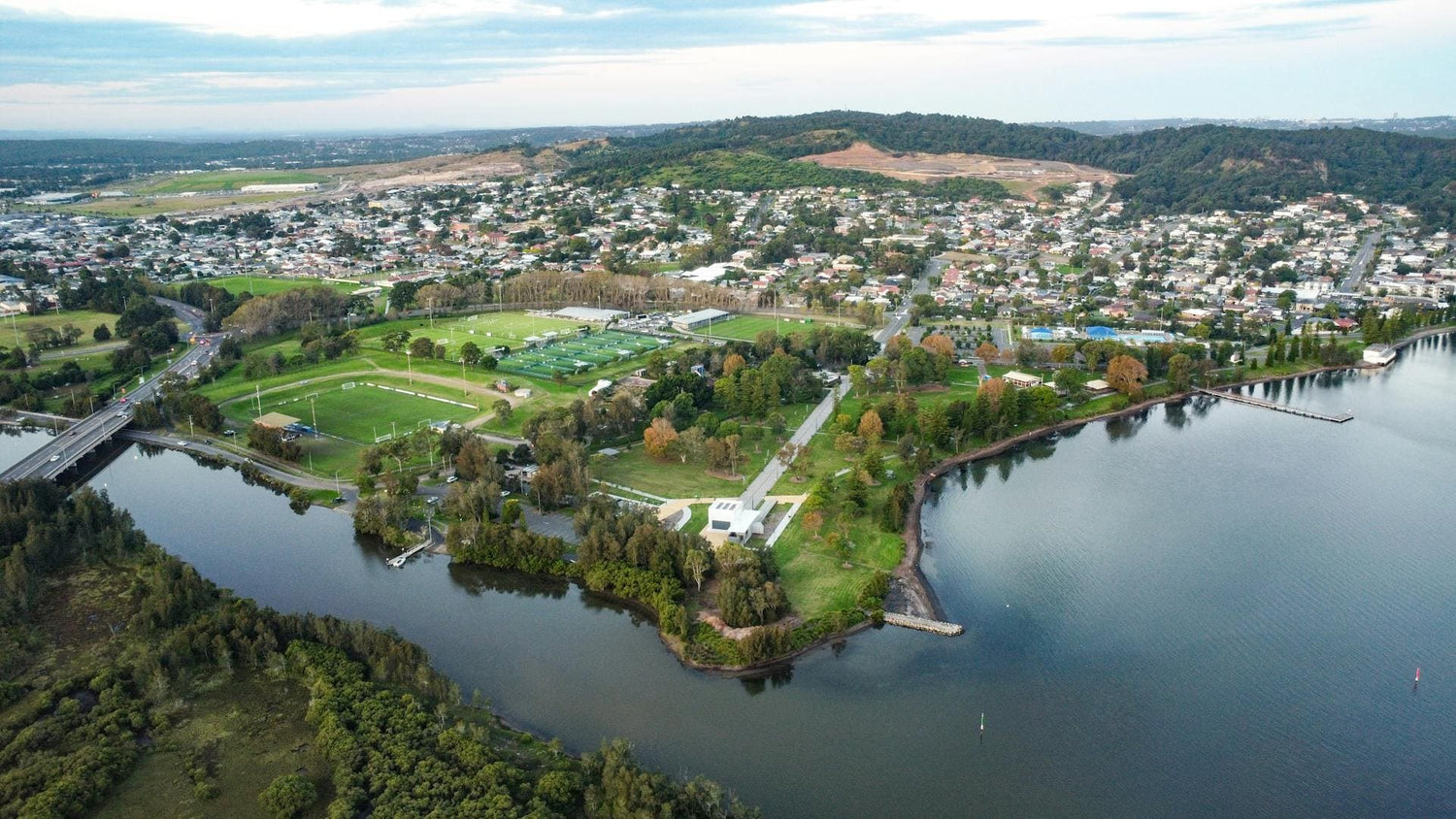 Aerial View of Speers Point Park